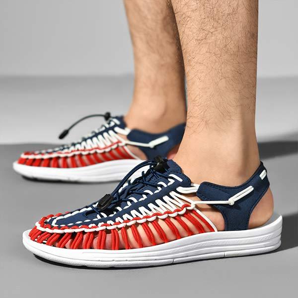 Cole™ - Sandales confortables tissées à la main
