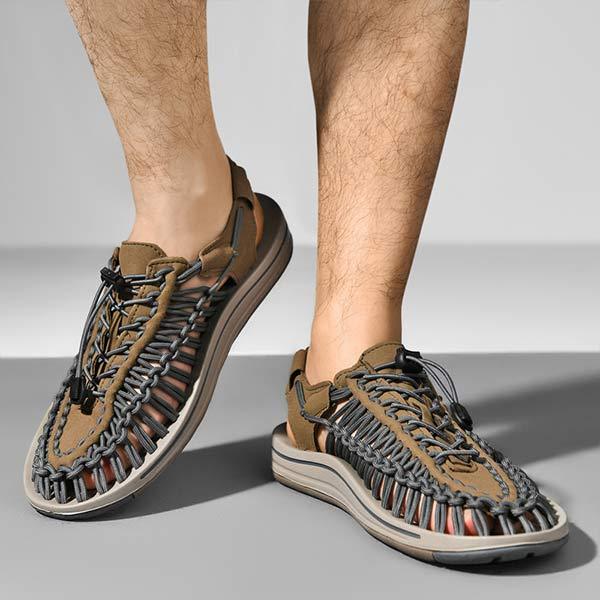 Cole™ - Sandales confortables tissées à la main