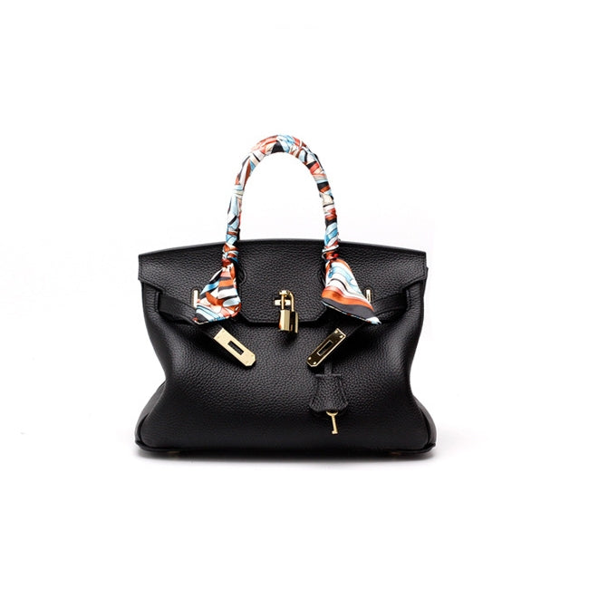Victoria | Classic Leather Handbag with Multiple Pockets and Secure Closure