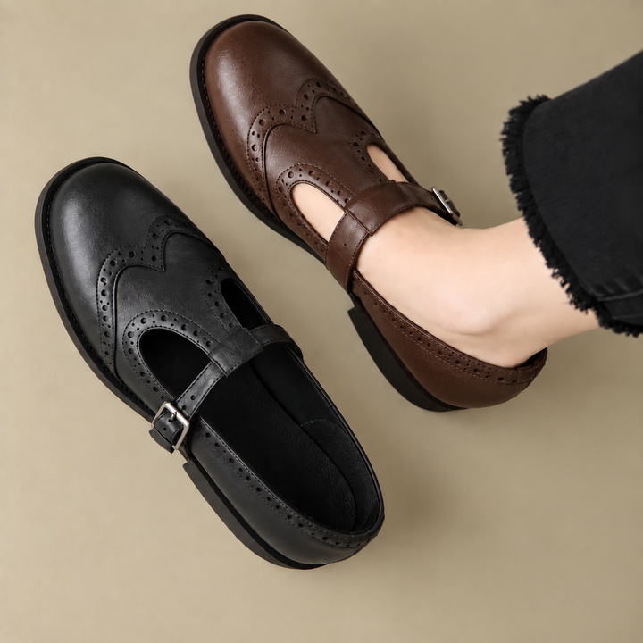 Mady ™| Elegante T-Riemchen Mary Janes