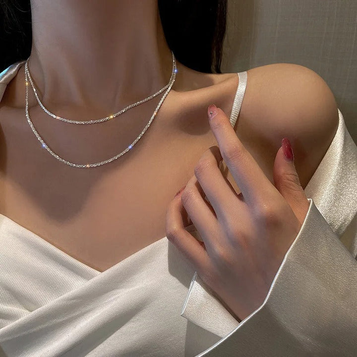Parure collier Étoile scintillante