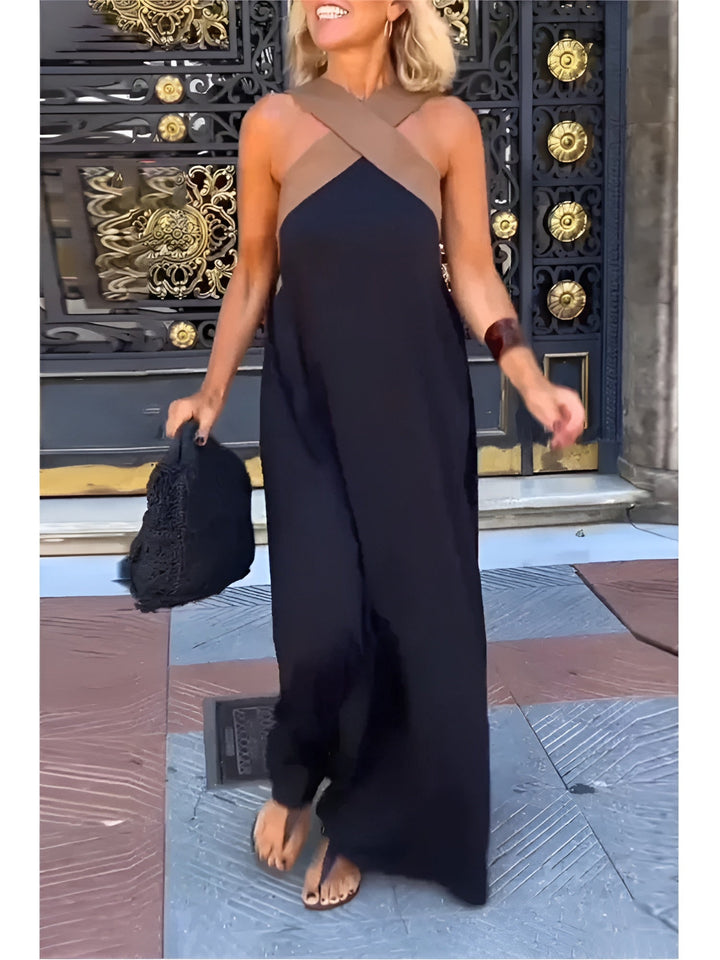 Delphine - Robe à coupe croisée