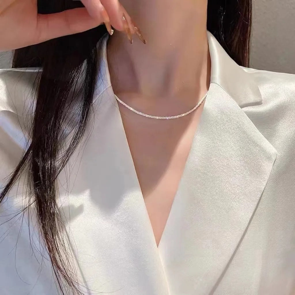 Parure collier Étoile scintillante