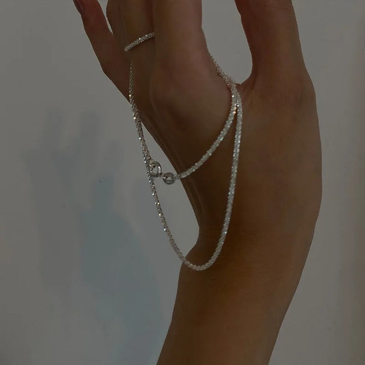 Parure collier Étoile scintillante
