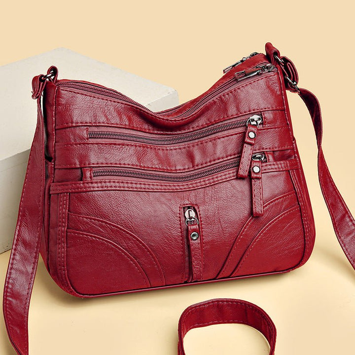 Aline | Practical Crossbody Zip Bag with Multiple Compartments