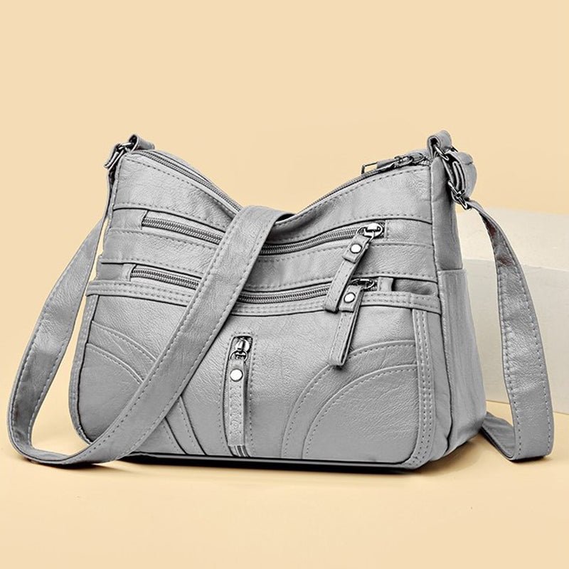 Aline | Practical Crossbody Zip Bag with Multiple Compartments