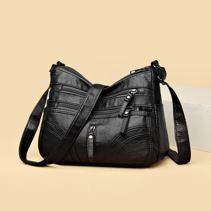 Aline | Practical Crossbody Zip Bag with Multiple Compartments