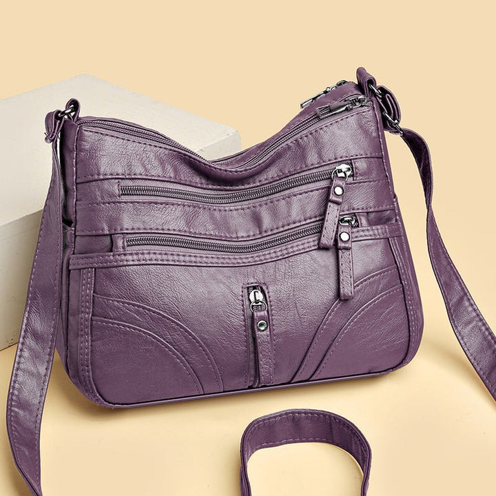 Aline | Practical Crossbody Zip Bag with Multiple Compartments