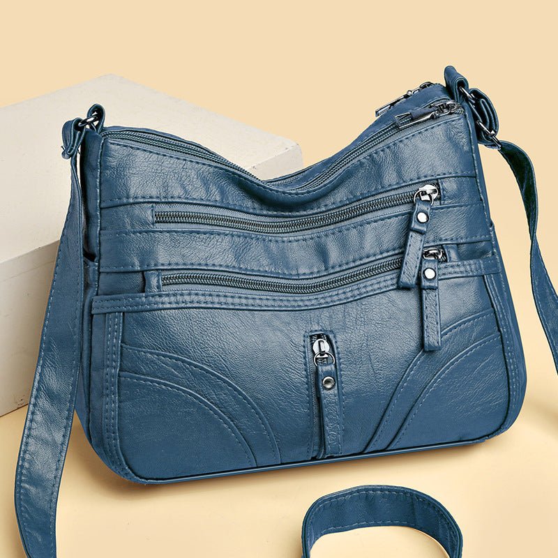 Aline | Practical Crossbody Zip Bag with Multiple Compartments