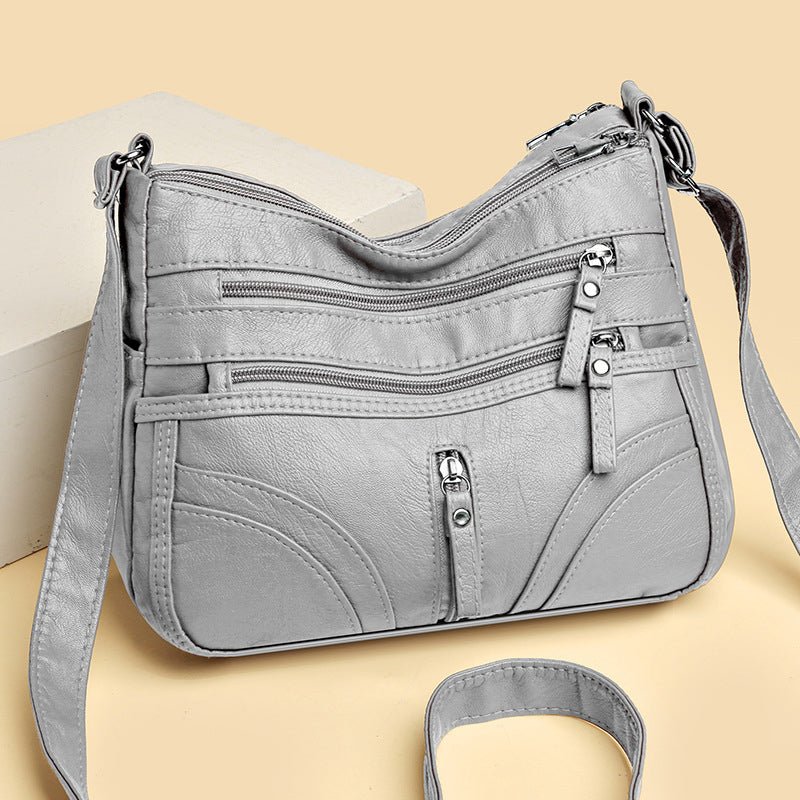 Aline | Practical Crossbody Zip Bag with Multiple Compartments