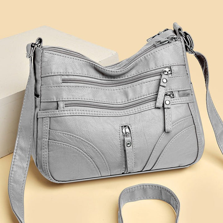Aline | Practical Crossbody Zip Bag with Multiple Compartments