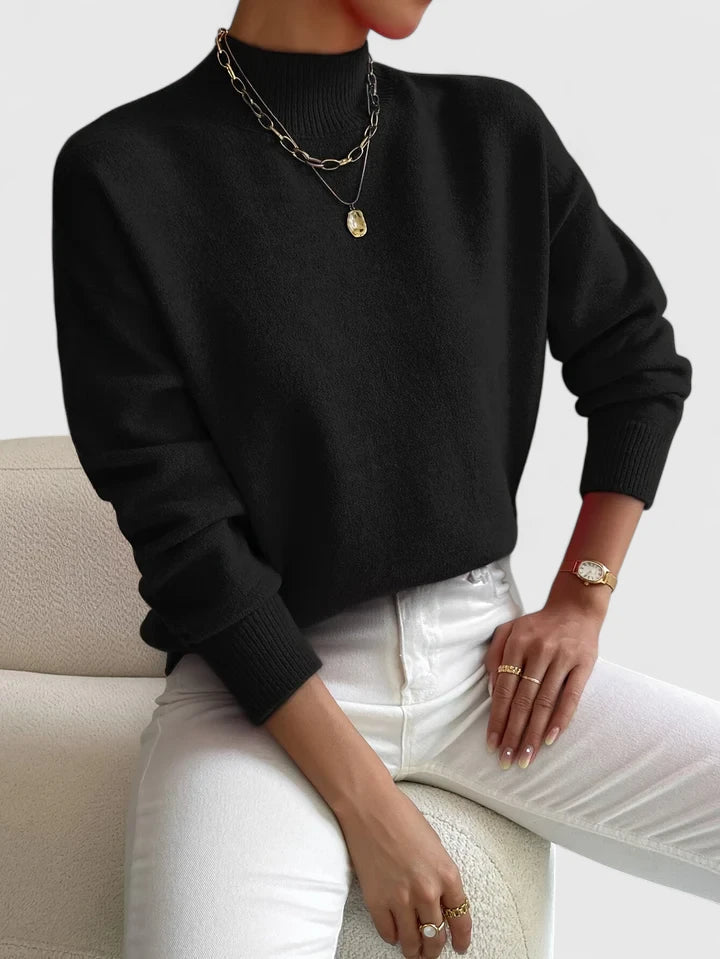 Marchelina | Pull à col roulé élégant