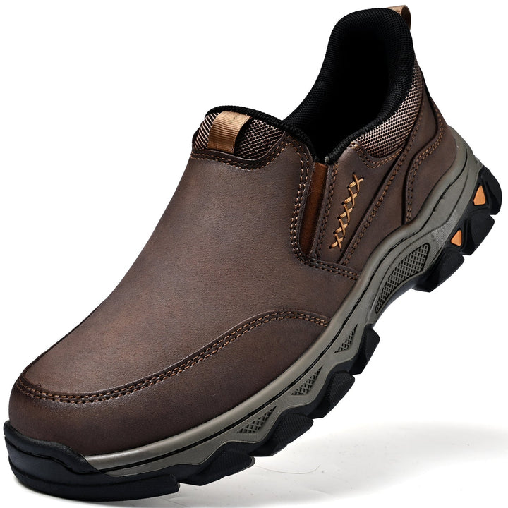 Elian | Supportive Slip-On Shoes with Leather Upper and Cushioned Sole