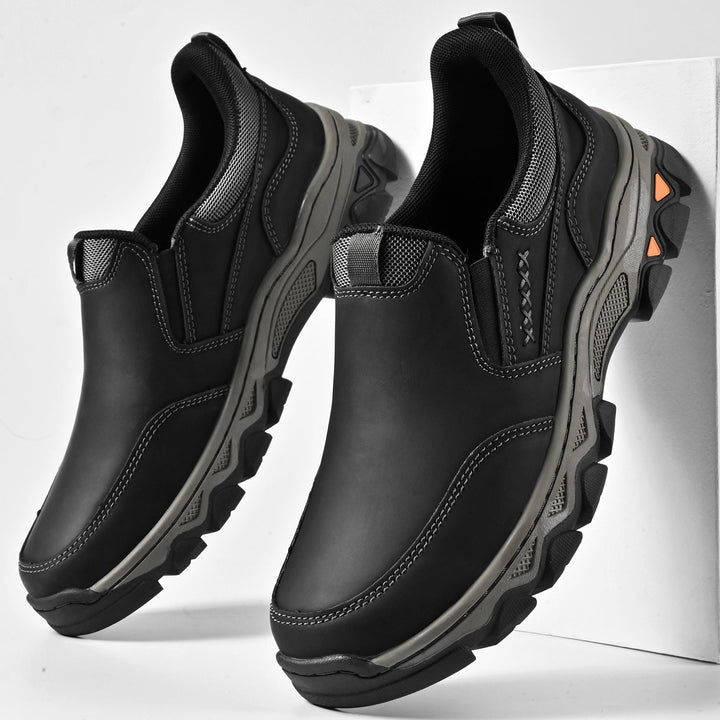 Elian | Supportive Slip-On Shoes with Leather Upper and Cushioned Sole