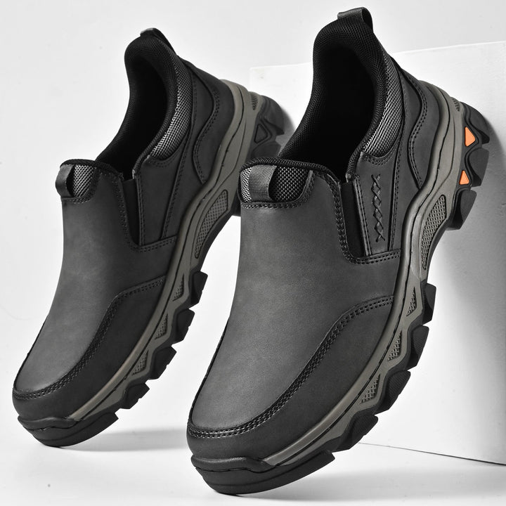 Elian | Supportive Slip-On Shoes with Leather Upper and Cushioned Sole