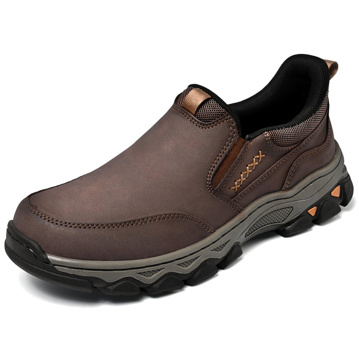 Elian | Supportive Slip-On Shoes with Leather Upper and Cushioned Sole