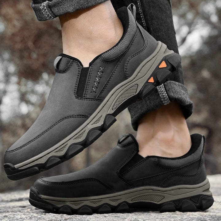 Elian | Supportive Slip-On Shoes with Leather Upper and Cushioned Sole