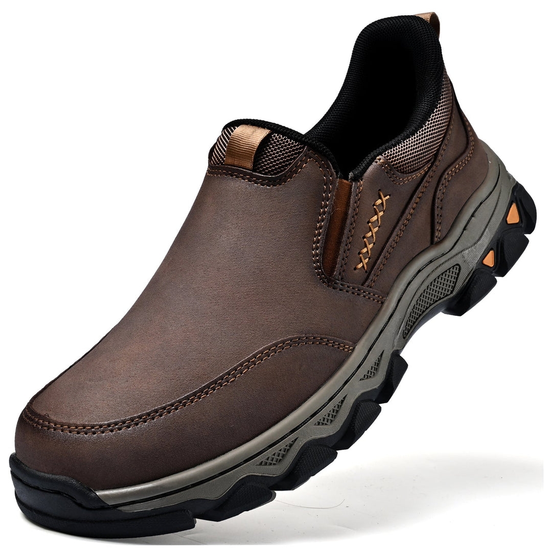Elian | Supportive Slip-On Shoes with Leather Upper and Cushioned Sole
