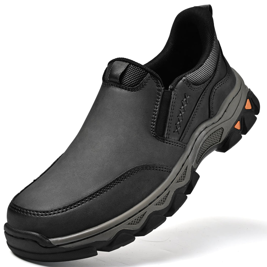 Elian | Supportive Slip-On Shoes with Leather Upper and Cushioned Sole