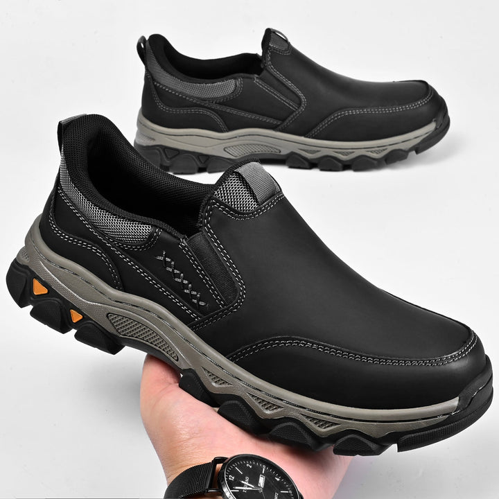 Elian | Supportive Slip-On Shoes with Leather Upper and Cushioned Sole
