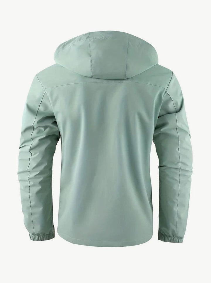 Reid | Veste imperméable isolante fiable pour homme avec capuche réglable