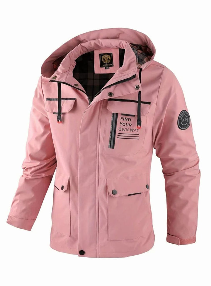 Reid | Veste imperméable isolante fiable pour homme avec capuche réglable