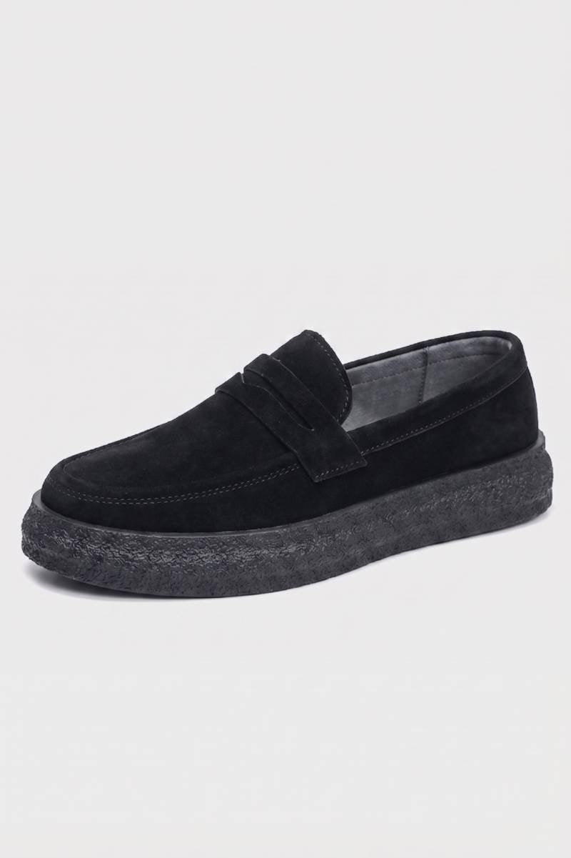 Mocassins pour hommes - semelle épaisse style minimaliste | décontracté