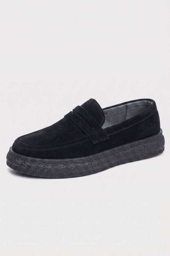 Mocassins pour hommes - semelle épaisse style minimaliste | décontracté