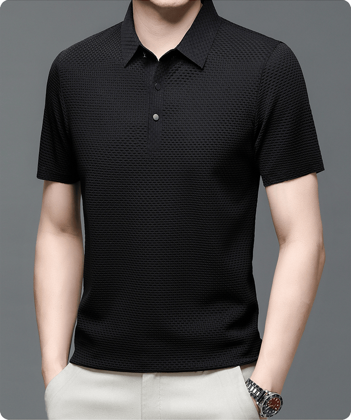 Bracciano Silk Polo Shirt