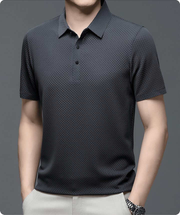 Bracciano Silk Polo Shirt