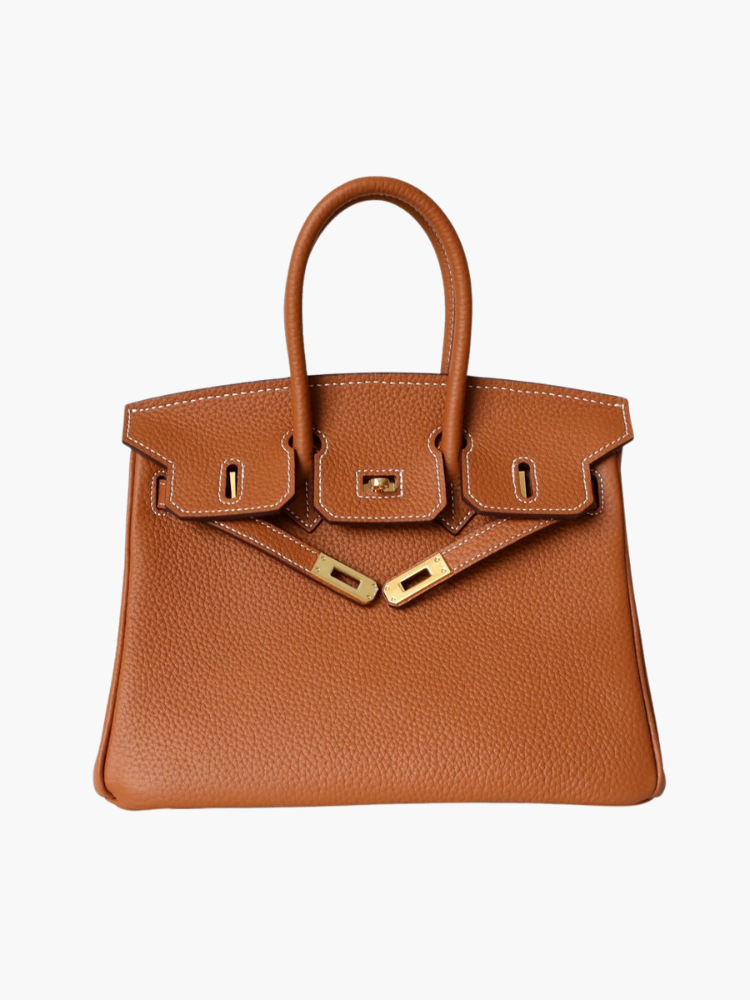 Victoria | Classic Leather Handbag with Multiple Pockets and Secure Closure