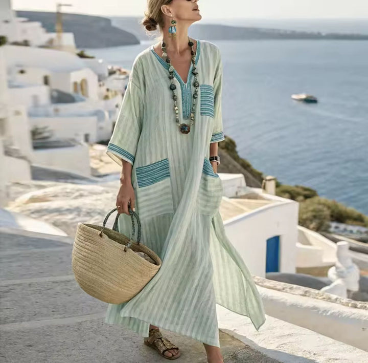 Elegant Mary - Robe longue pour un look estival élégant