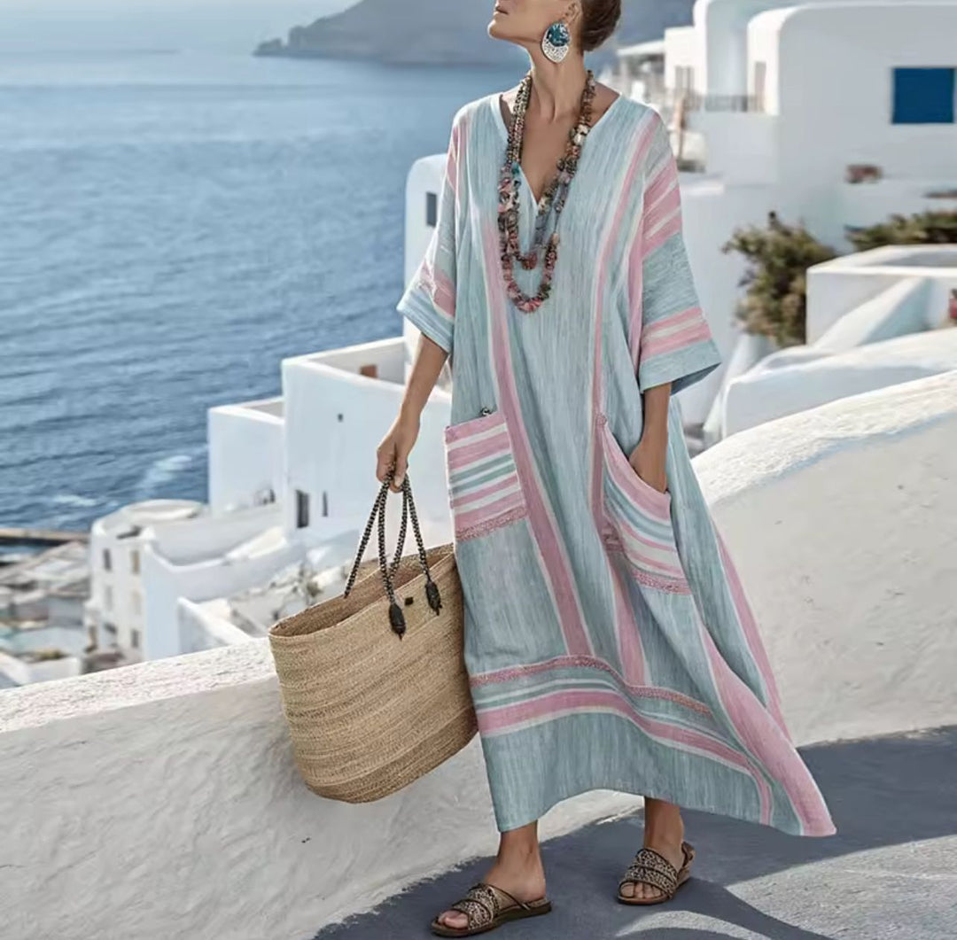 Elegant Mary - Robe longue pour un look estival élégant