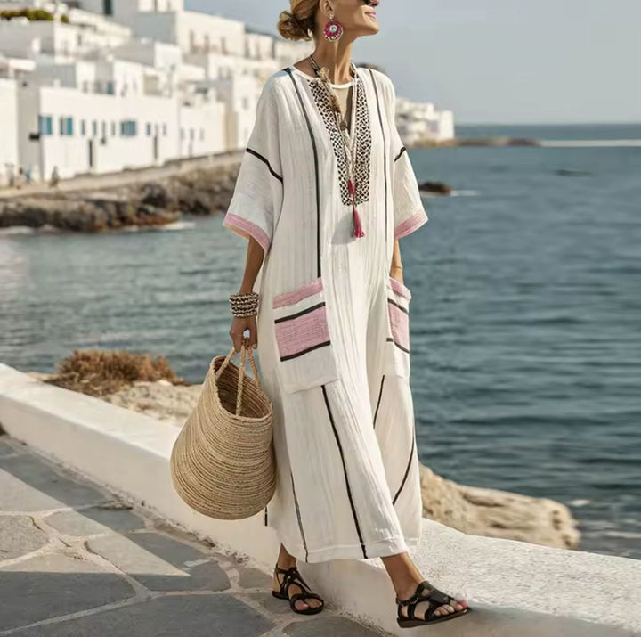 Elegant Mary - Robe longue pour un look estival élégant