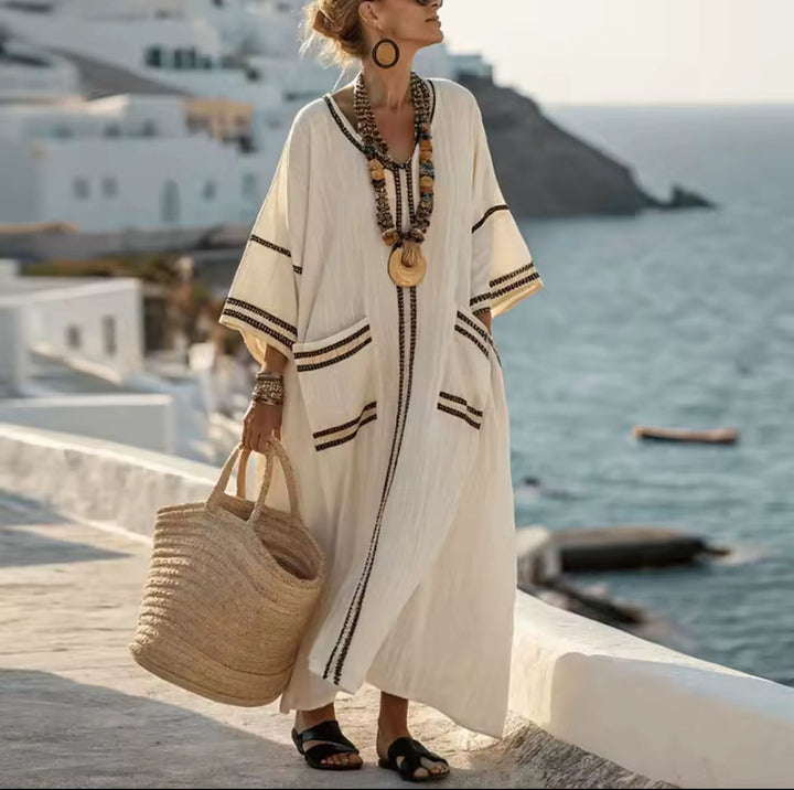 Elegant Mary - Robe longue pour un look estival élégant