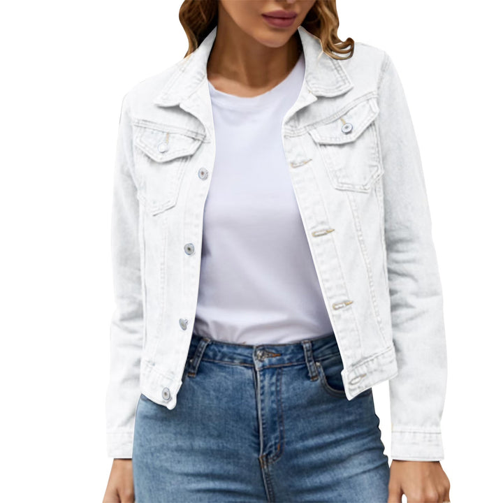 Robyn | Classic Denim Jacket with Button Closure and Practical Pockets