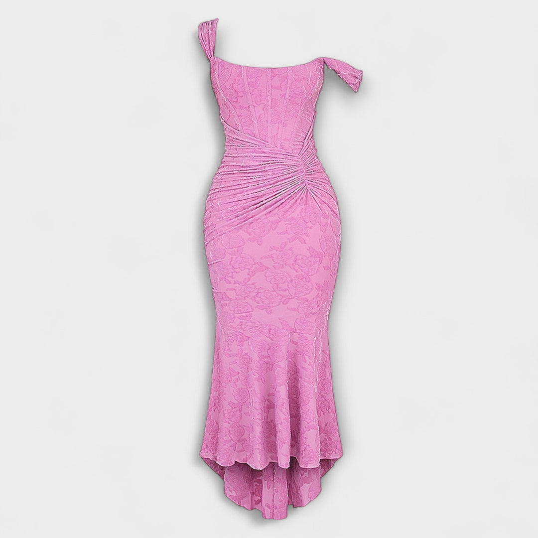 Renske - Robe longue avec corset élégant et raffiné