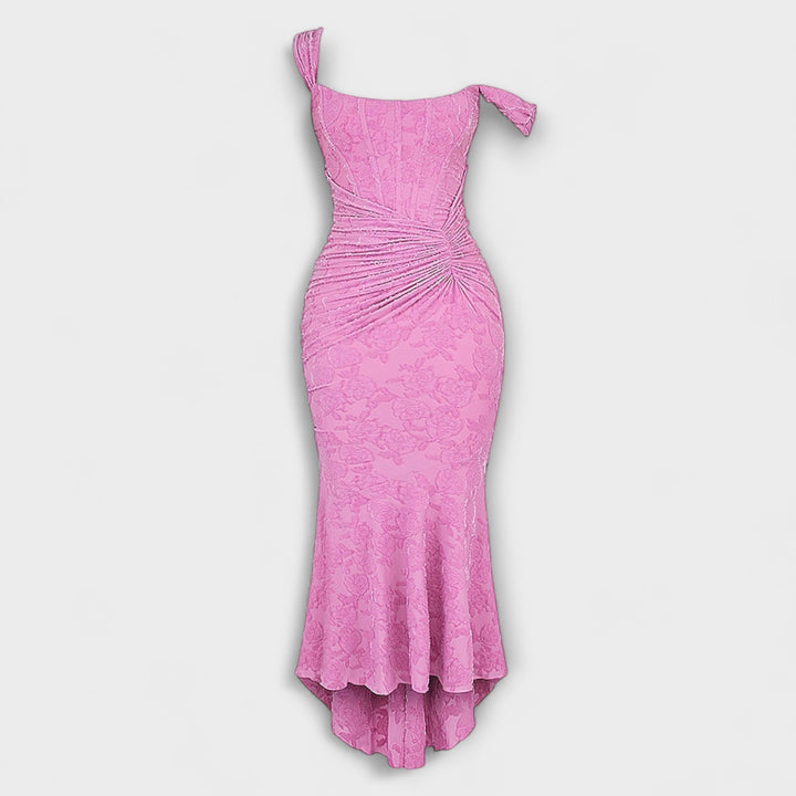 Renske - Robe longue avec corset élégant et raffiné