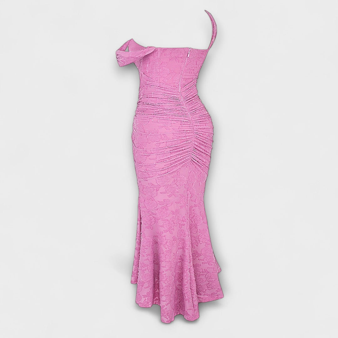 Renske - Robe longue avec corset élégant et raffiné