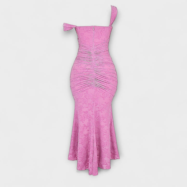Renske - Robe longue avec corset élégant et raffiné