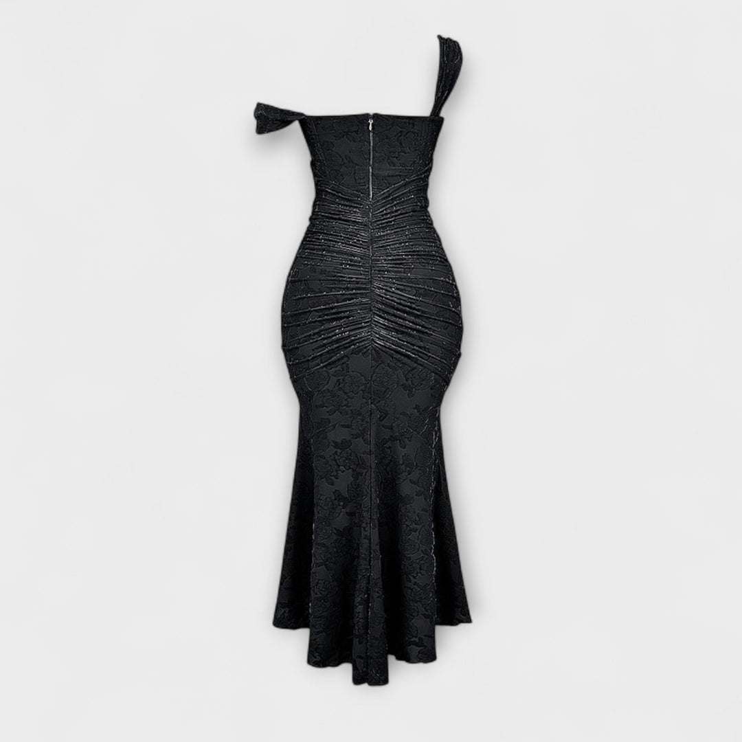 Renske - Robe longue avec corset élégant et raffiné