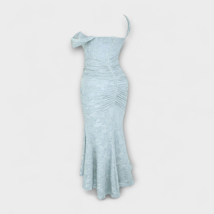 Renske - Robe longue avec corset élégant et raffiné