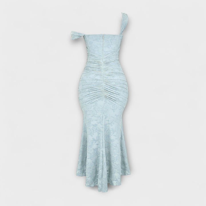 Renske - Robe longue avec corset élégant et raffiné