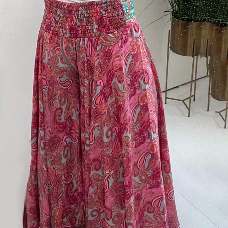ARIELA | PANTALON BOHÈME FLUIDE