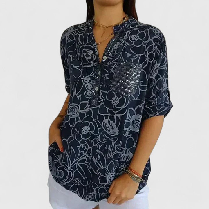 Rhezlynn | Blouse sophistiquée