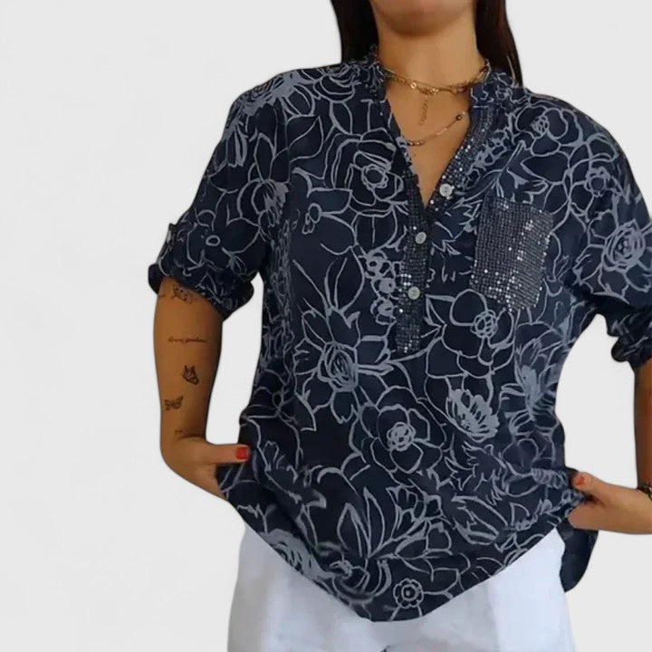 Rhezlynn | Blouse sophistiquée