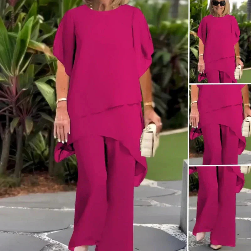 Herlene | Ensemble chic top et pantalon