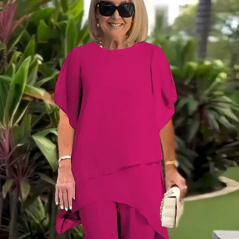 Herlene | Ensemble chic top et pantalon