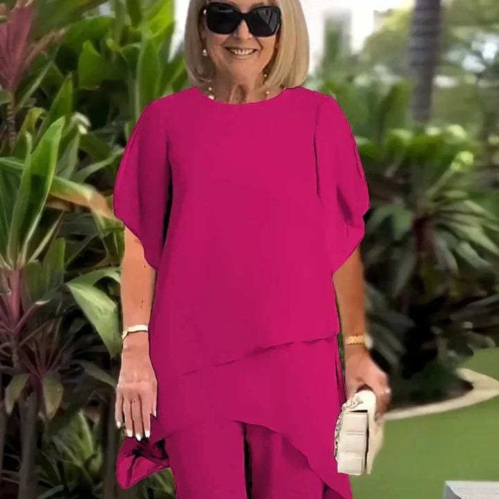 Herlene | Ensemble chic top et pantalon