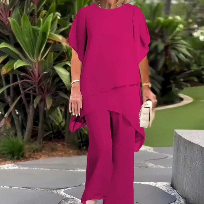 Herlene | Ensemble chic top et pantalon